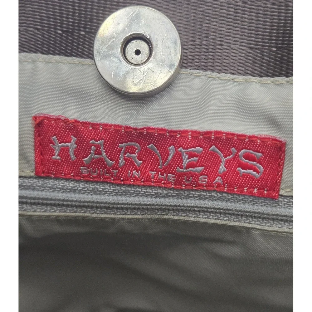 Harveys Original Seatbelt Bag Classic Woven Medium Tote Espresso Choc Brown